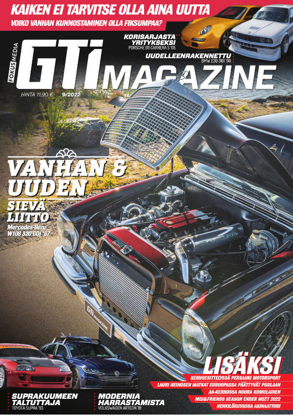 GTi-Magazine esittelee Suomen hienoimmat harrasteautot, parhaimmat tapahtumat ja alan trendit.