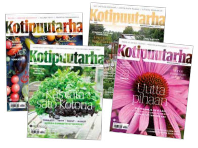 Kotipuutarha-lehtiä