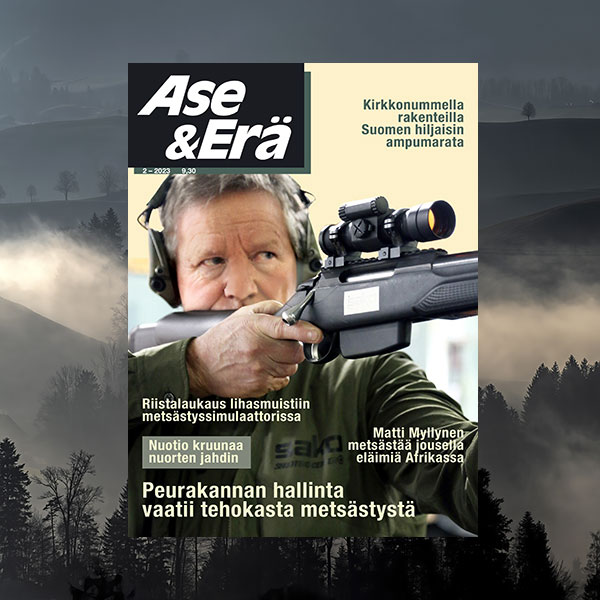Ase & Erä on metsästykseen, aseharrastukseen ja eränkäyntiin erikoistunut lehti, joka metsästää, esittelee ja testaa, sekä tekee reportaaseja metsästysreissuilta niin Suomessa kuin kauempaakin.