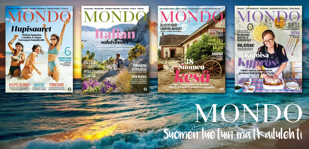 Matkailulehti Mondo tarjous