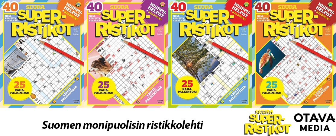 Seura SuperRistikot - Suomen monipuolisin ristikkolehti