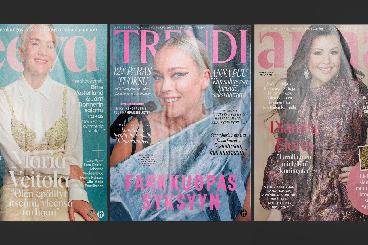 Suomen paras ja käytännössä ainoa muotilehti on Trendi, joskin monissa muissakin lehdissä käsitellään laajalti muotia.