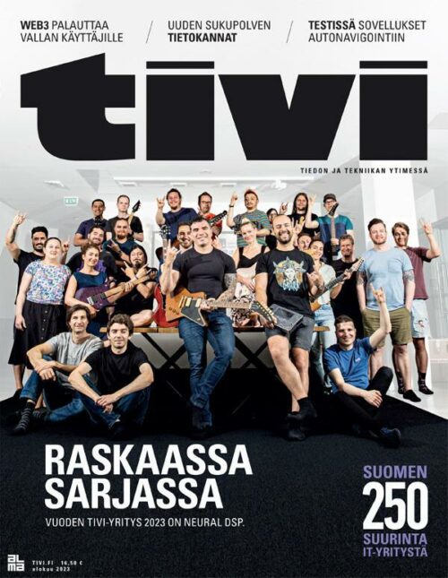 Tivi listaa vuosittain mm. 250 Suomen suurinta IT-yritystä.