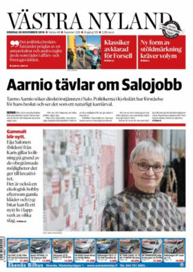 Västra Nyland tarjous
